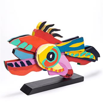 KAREL APPEL Flying Fish.